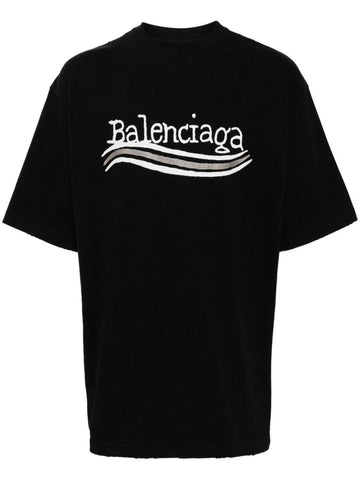T-SHIRT BALANCIAGA NOIR