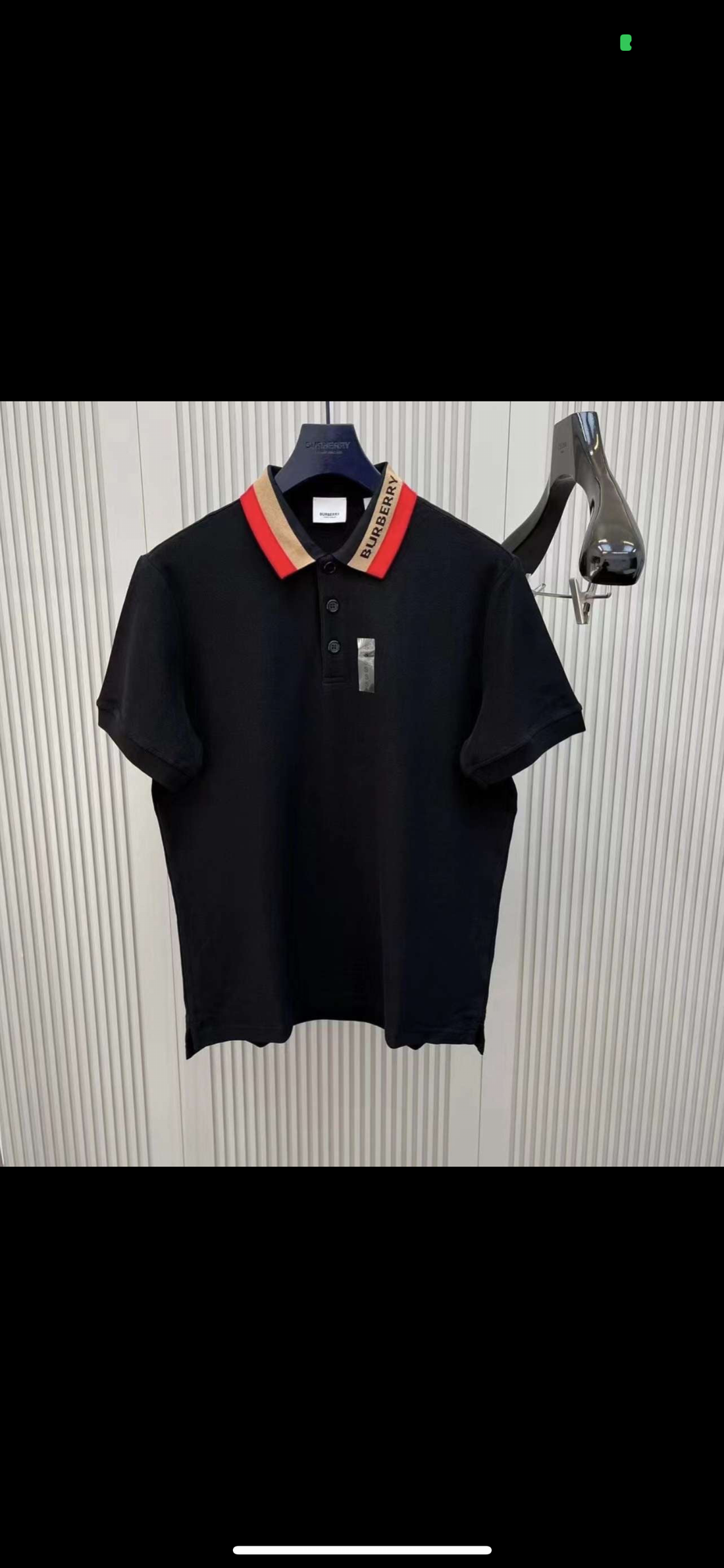 Polo Burberry Eddie TB Circle Logo Polo Shirt