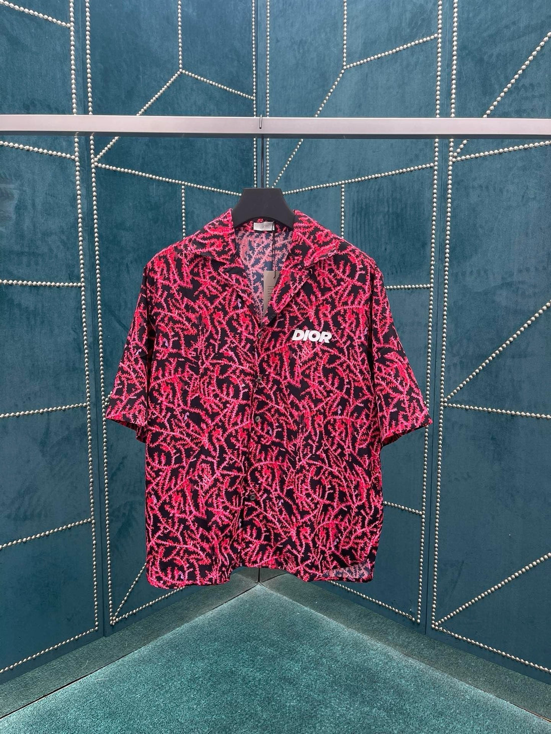 Chemise  manche courts CD italic sergé