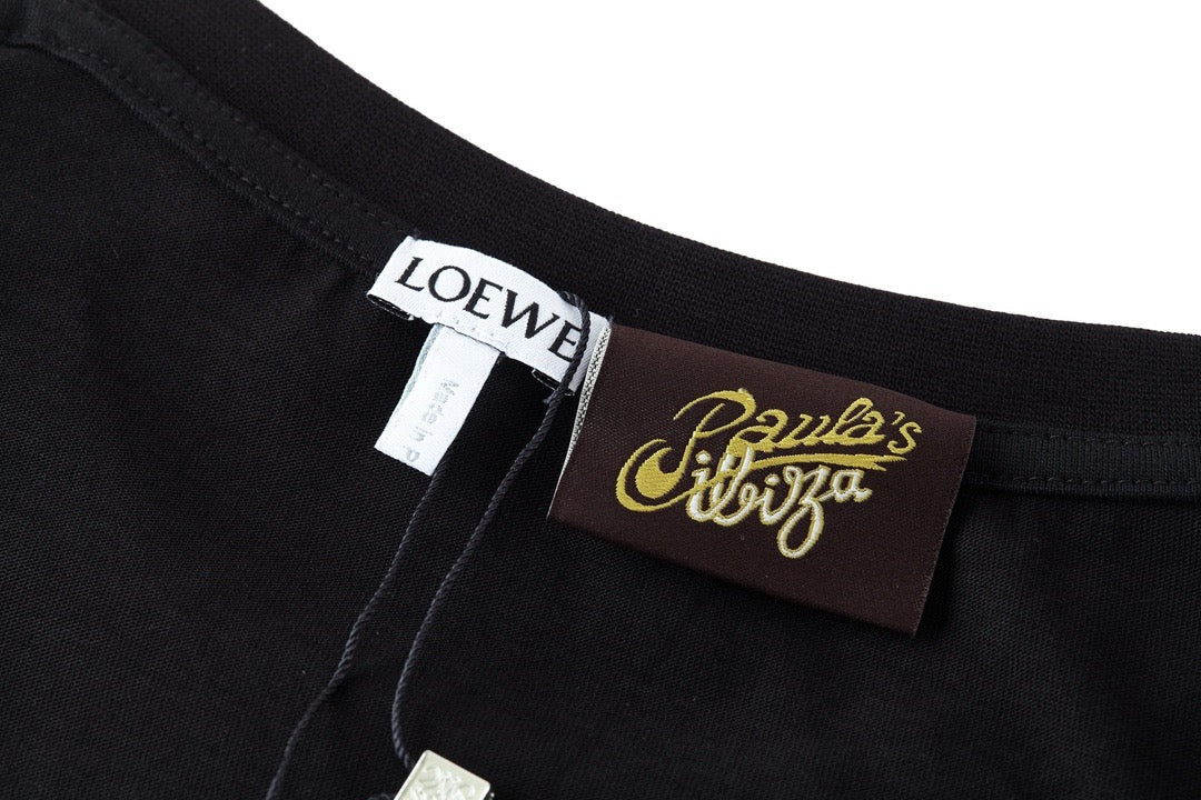 Loewe Paula's Ibiza Relaxed Fit T-Shirt 'Black'