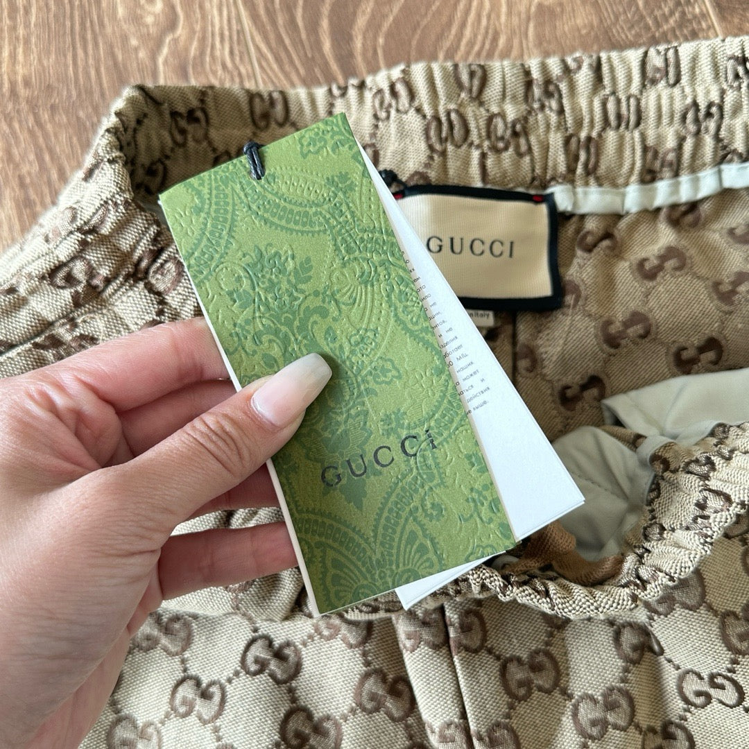 Short GUCCI marron