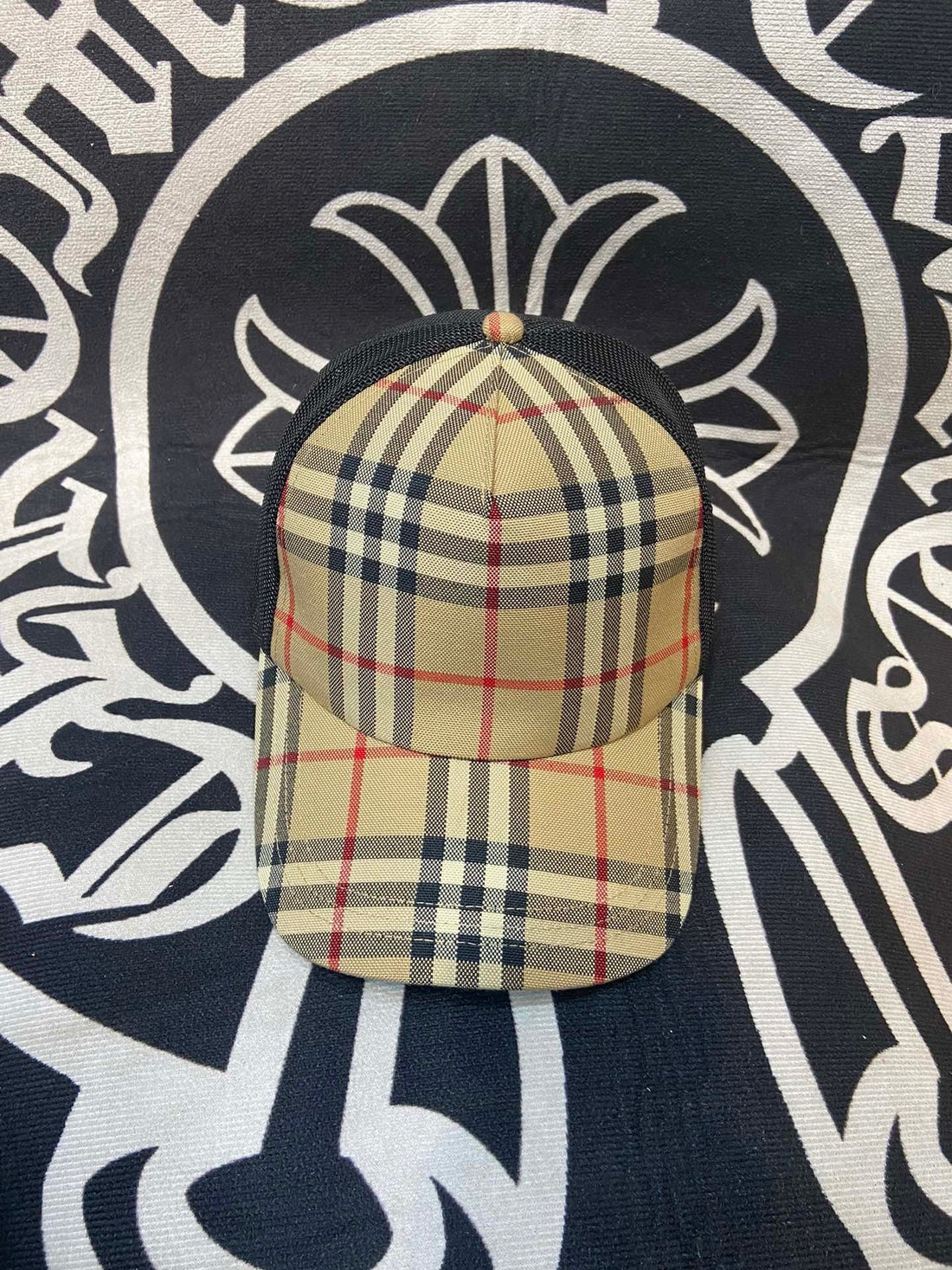Casquette Burberry vintage check