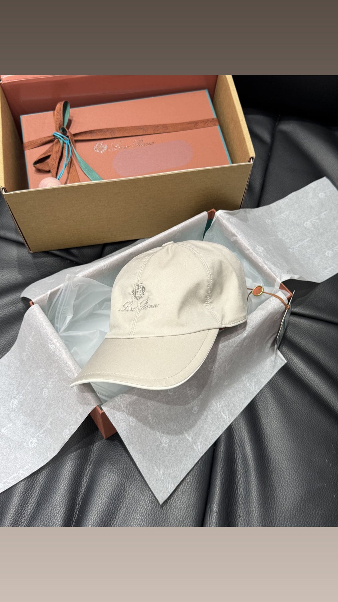 Casquette Loro Piana micro fibre 10/10