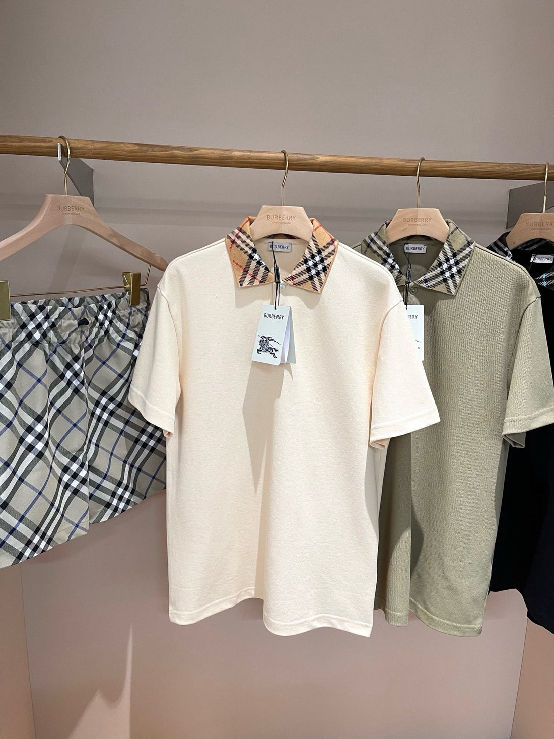 Polo Burberry en coton 2k25