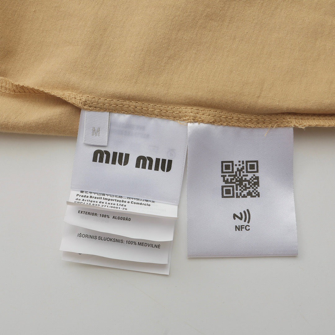 T shirt en coton miu