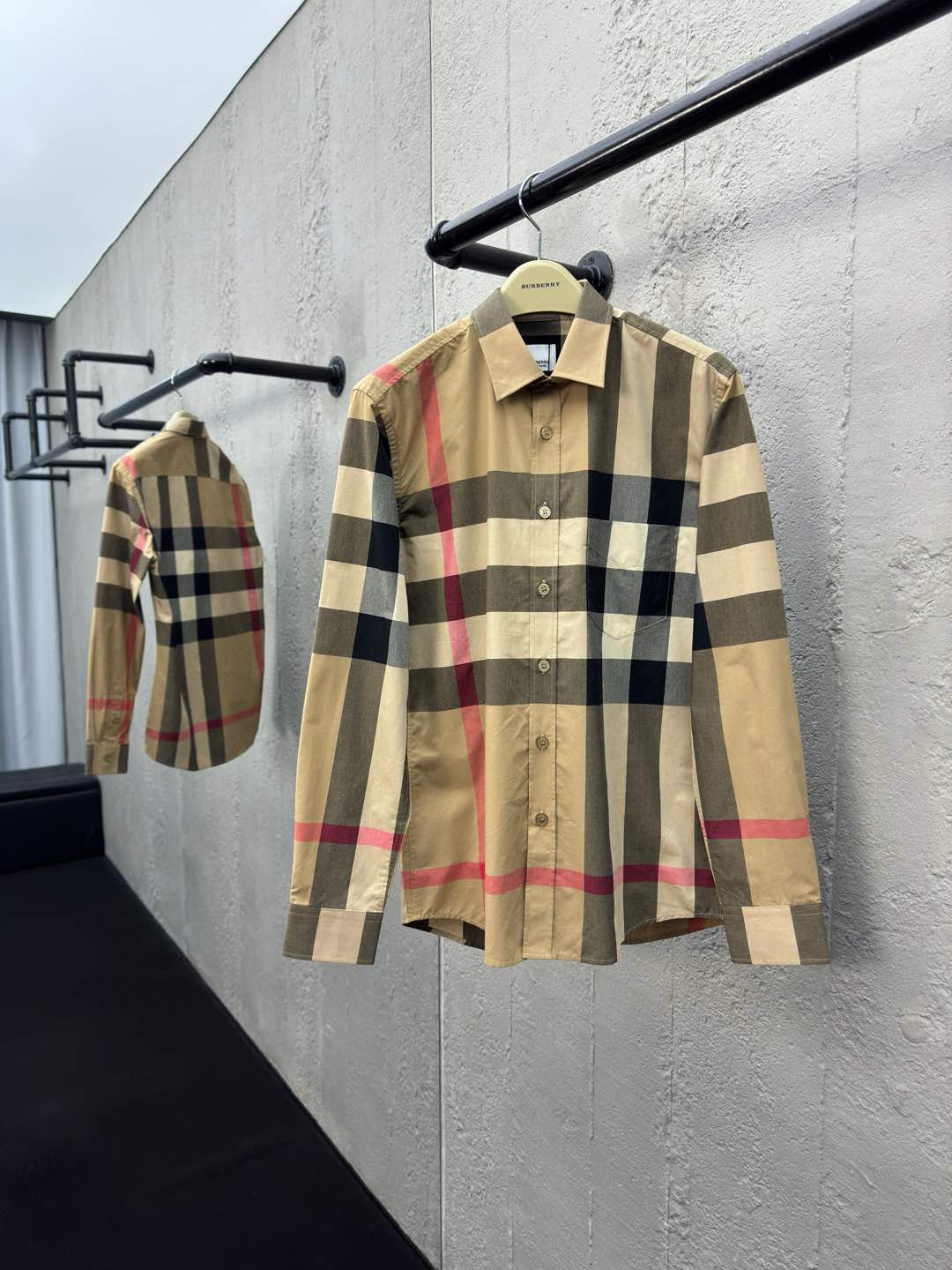 Chemise Burberry coton Check
