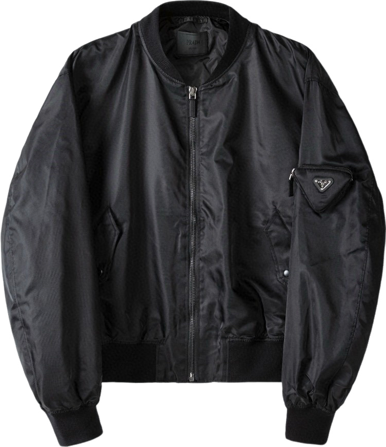 Bomber Prada black  facture