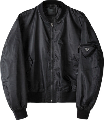 Bomber Prada black  facture