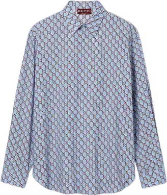 Chemise GUCCI coton imprime