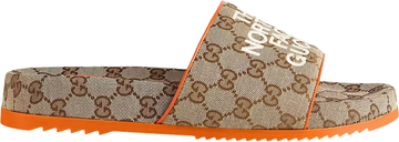 Claquette gucci x the north face classique facture