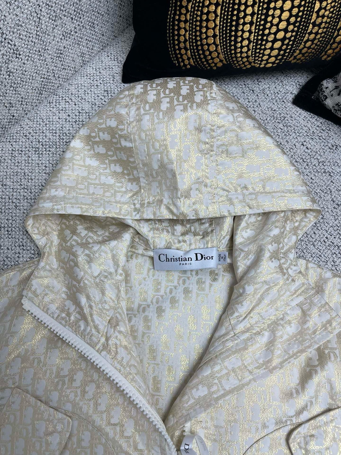 Ensemble  imperméable à capuche CD Or