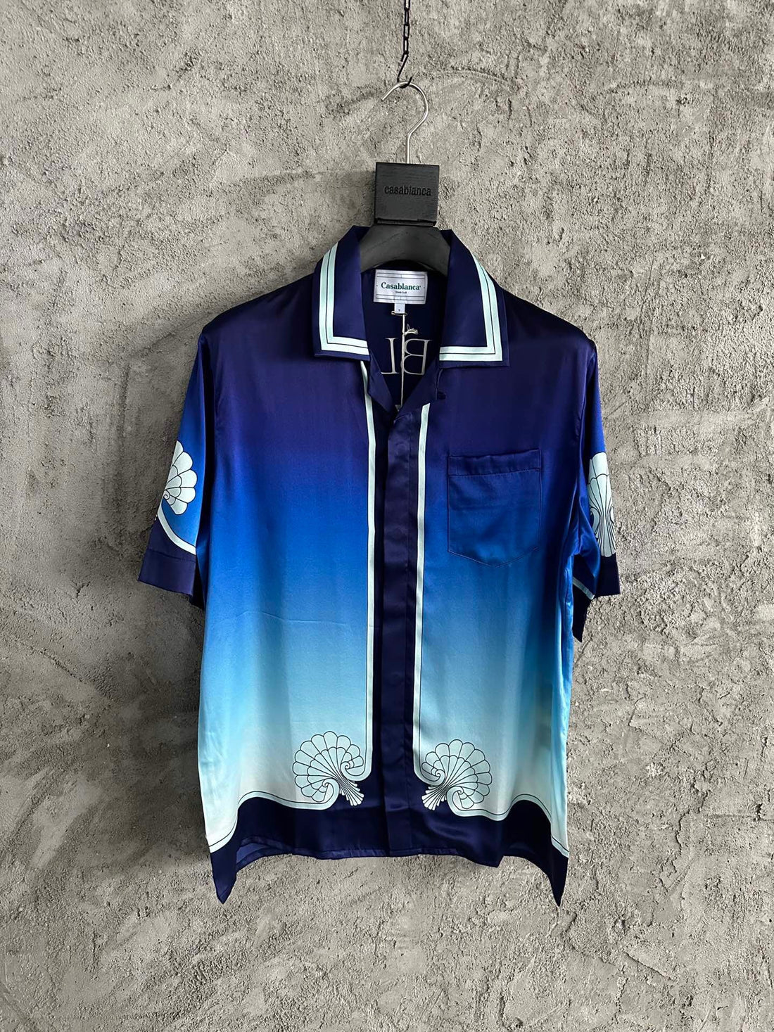 Chemise cubaine à imprimé graphique ensemble