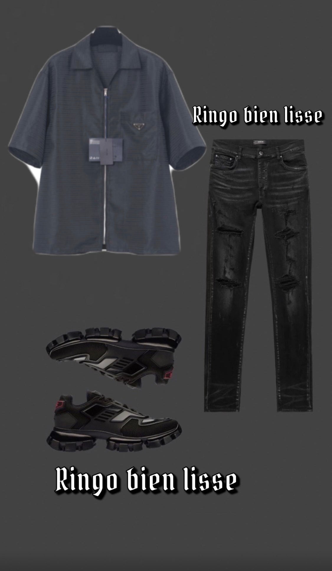 Style G- 17 full black
