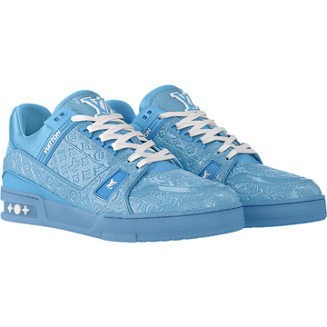 Sneakers Lv trainers bleu 2025 facture