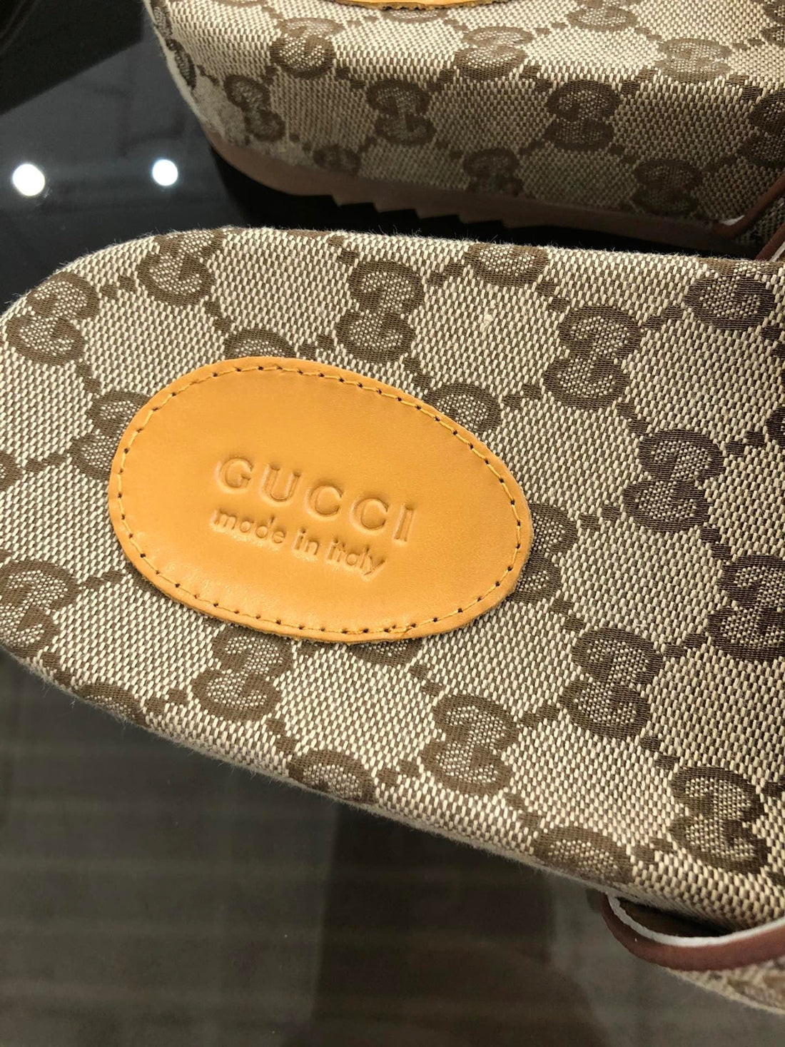 Claquette gucci classique facture