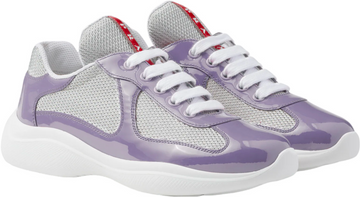 Sneakers Prada America´s Cup lilas  tissu bike lisse 10/10