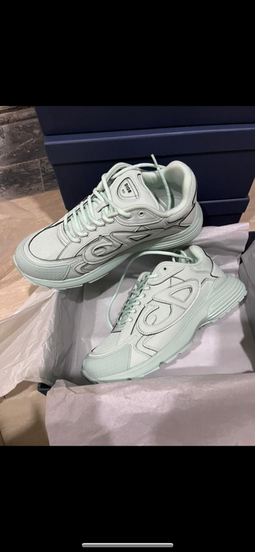 SNEAKERS B30 STONE ISLAND ICE GREEN