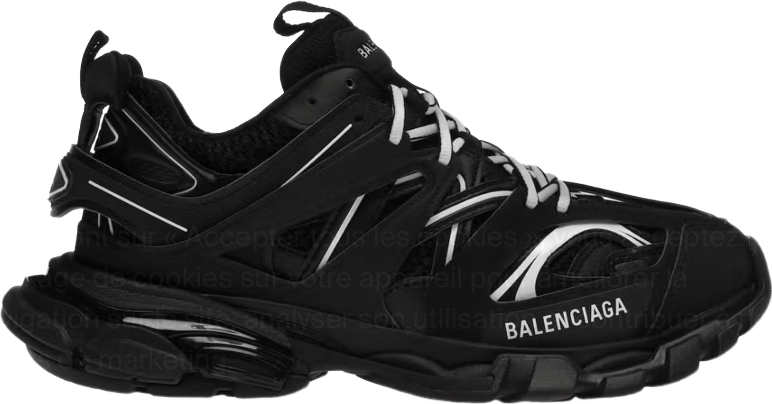 Balenciaga track noir & blanc facture