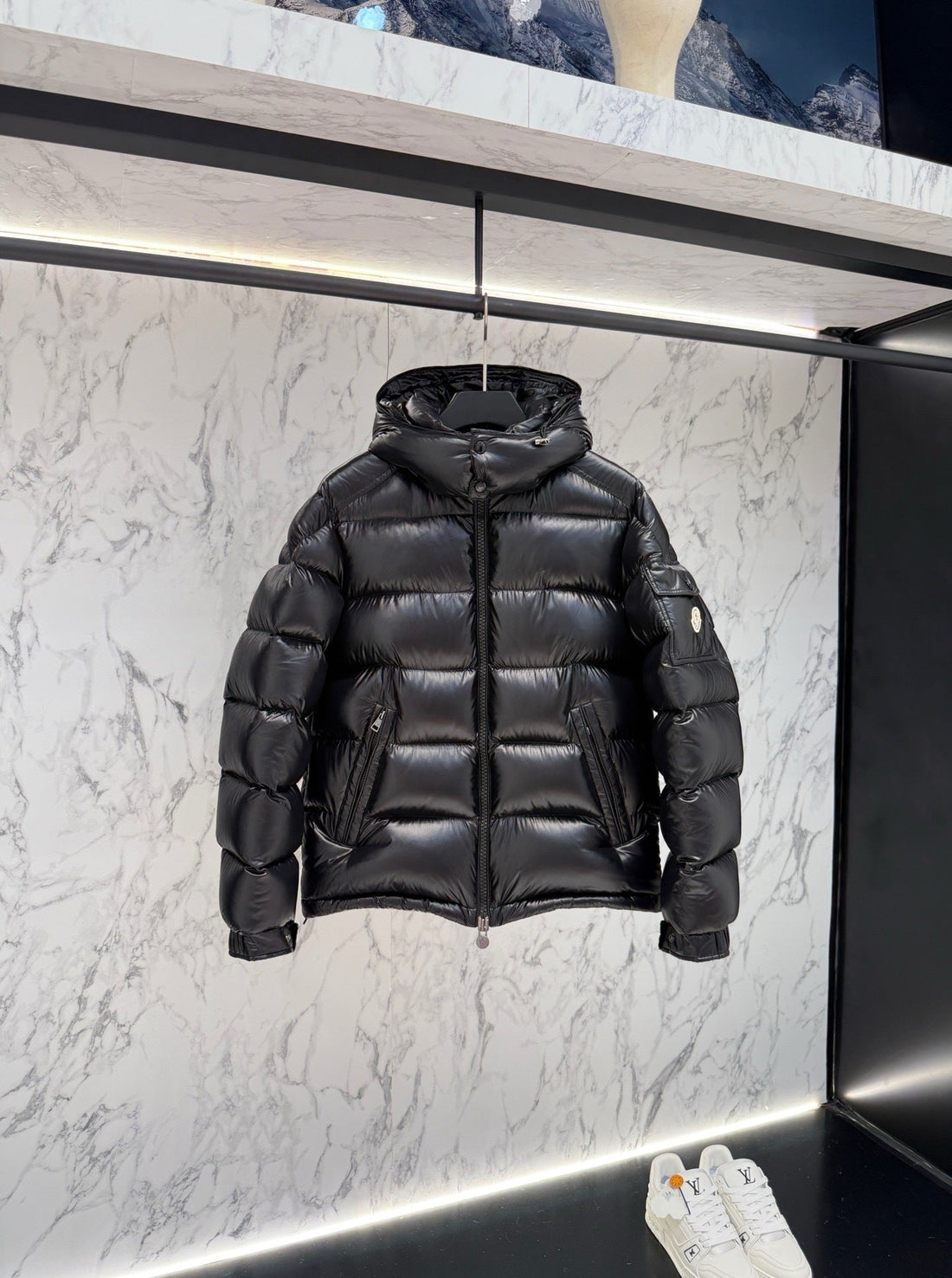 Doudoune Moncler Maya noir 2025 95% 10/10