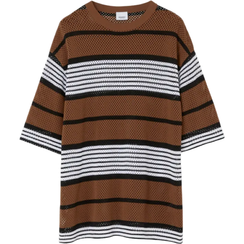 Burberry ensemble oversize à rayures