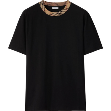 T-shirt Burberry en coton avec Check