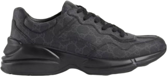 Sneakers Gucci Rython black facture