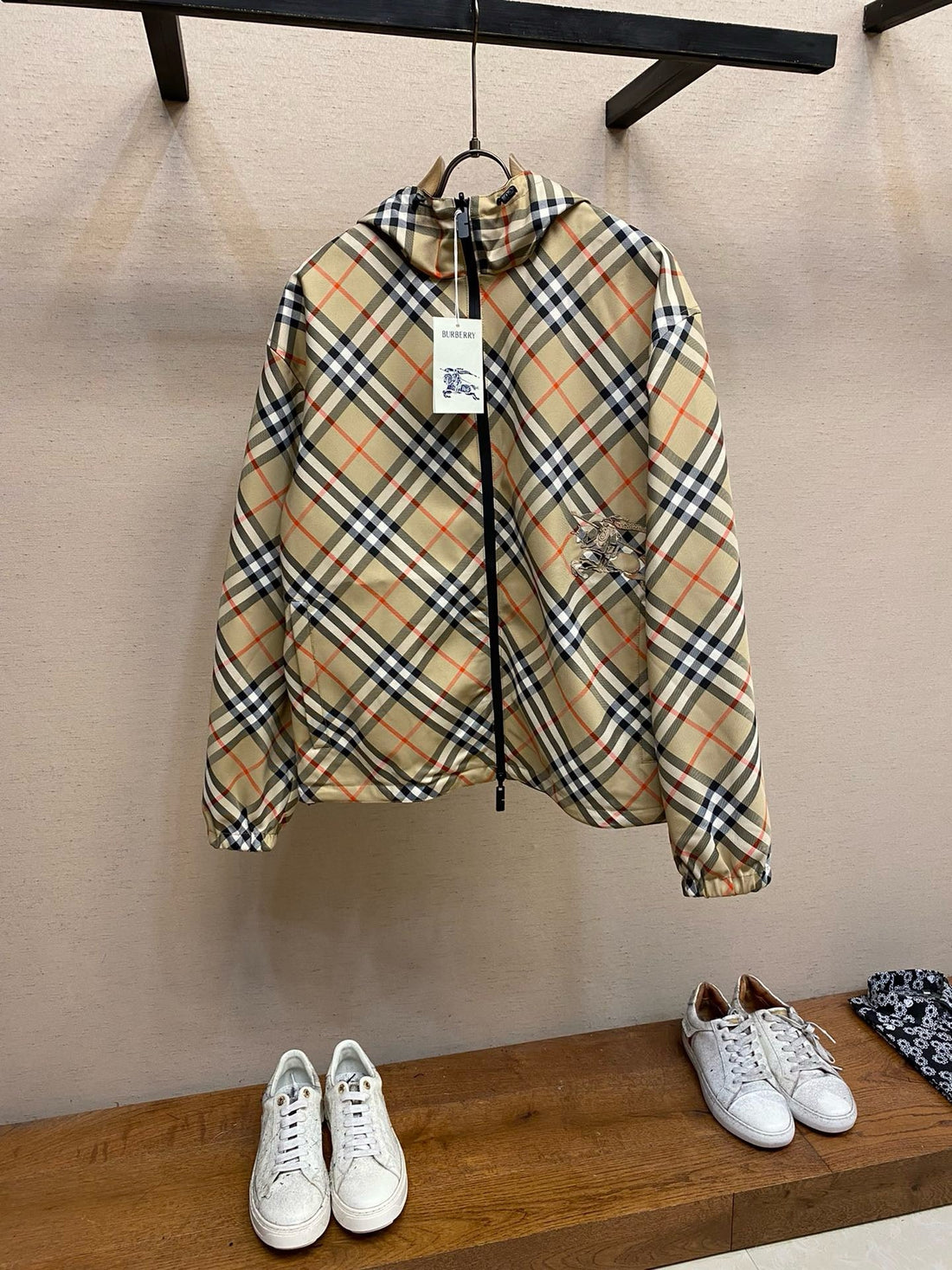 Veste réversible Check Burberry