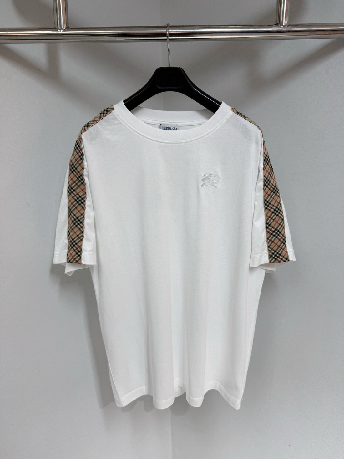 T-shirt Burberry en coton avec Check
