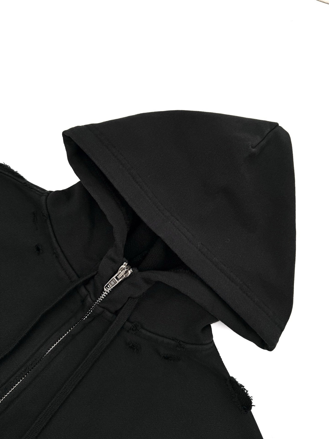 Hoodie zippé Balenciaga Security tape