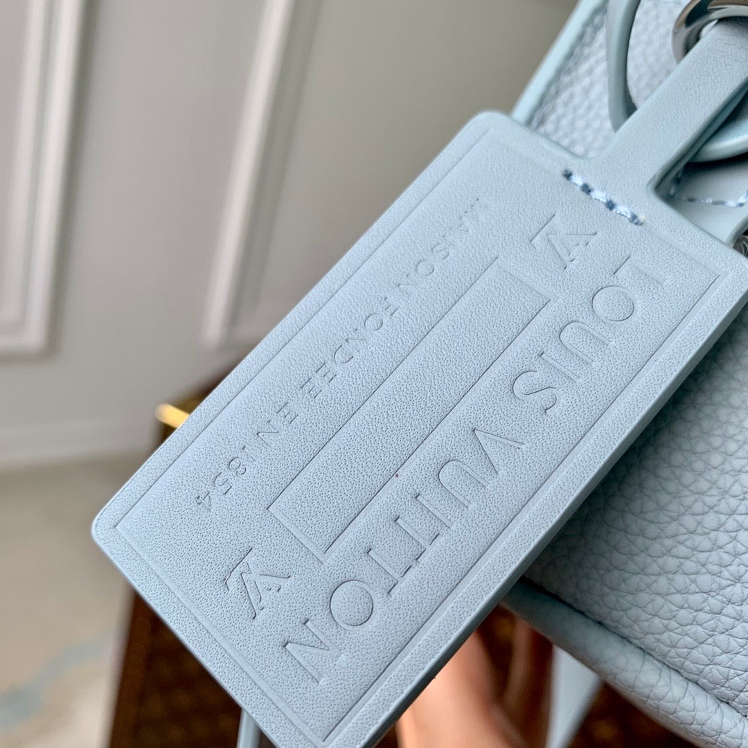 Sac Messenger take off bleu glacier facture 10/10