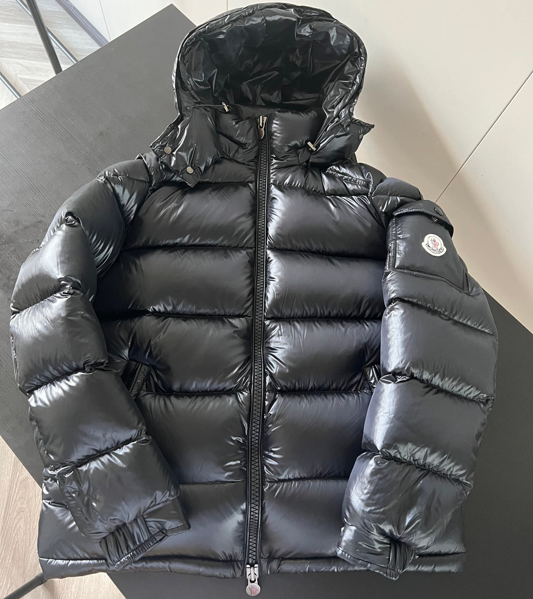 Doudoune Moncler Maya noir 2024