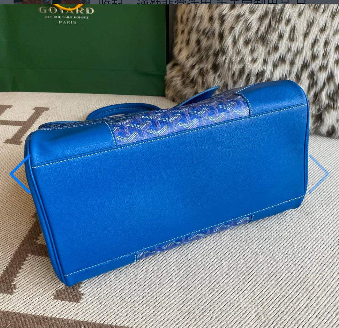 Sac cabas Saigon blue facture