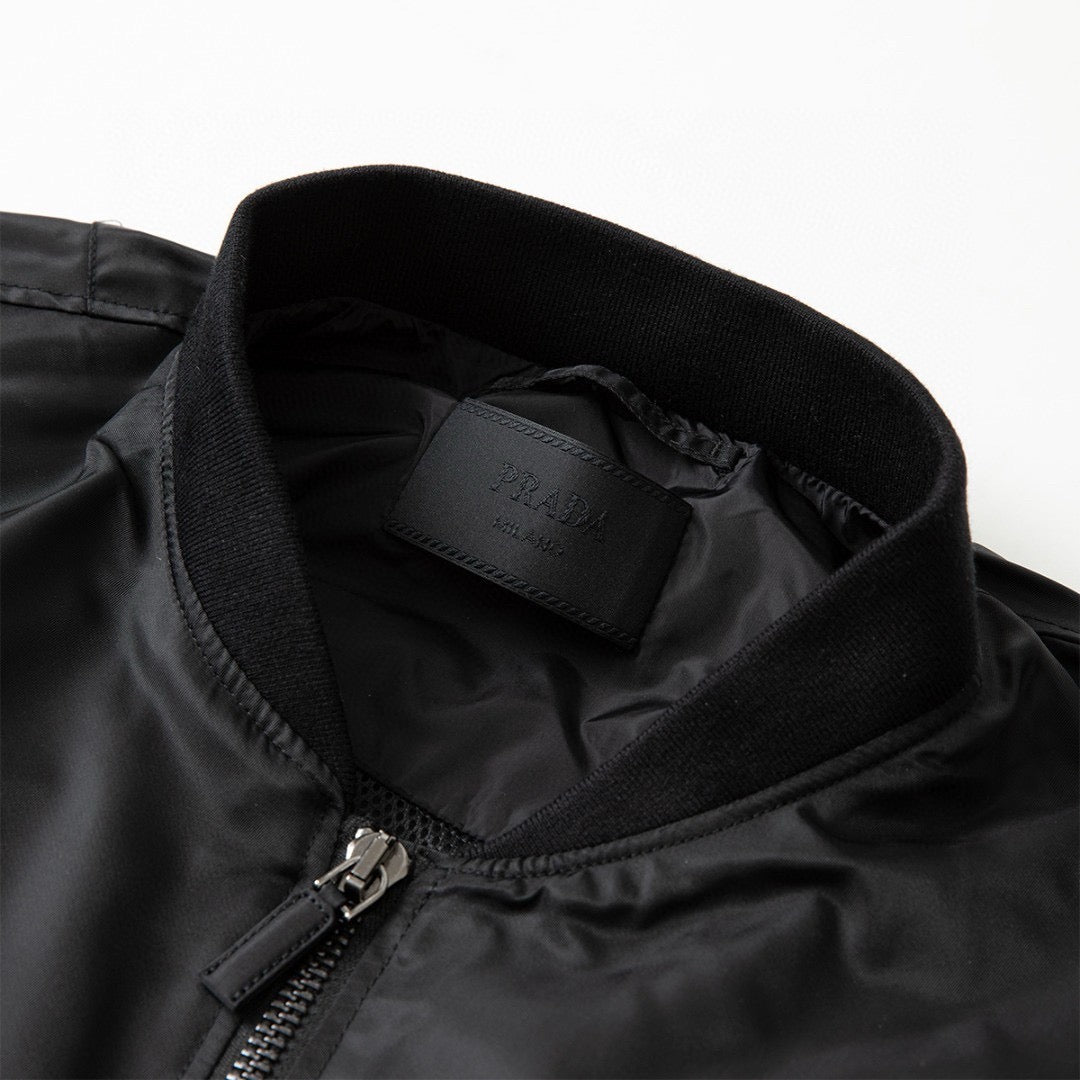 Bomber Prada black  facture
