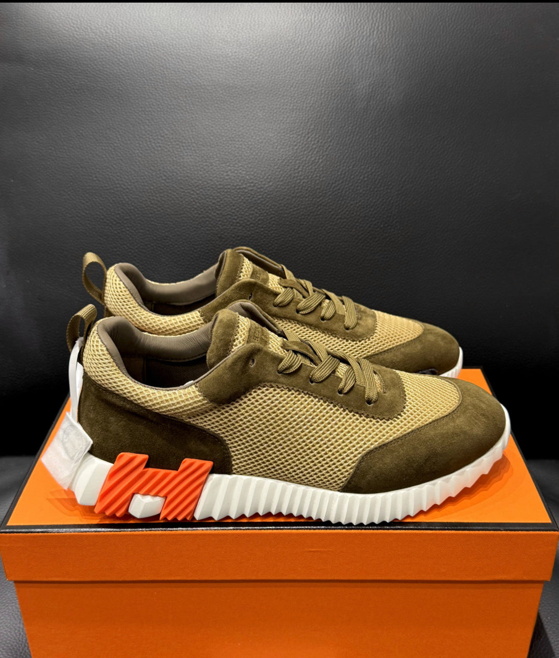 Sneakers Hermès Bouncing packaging complet facture