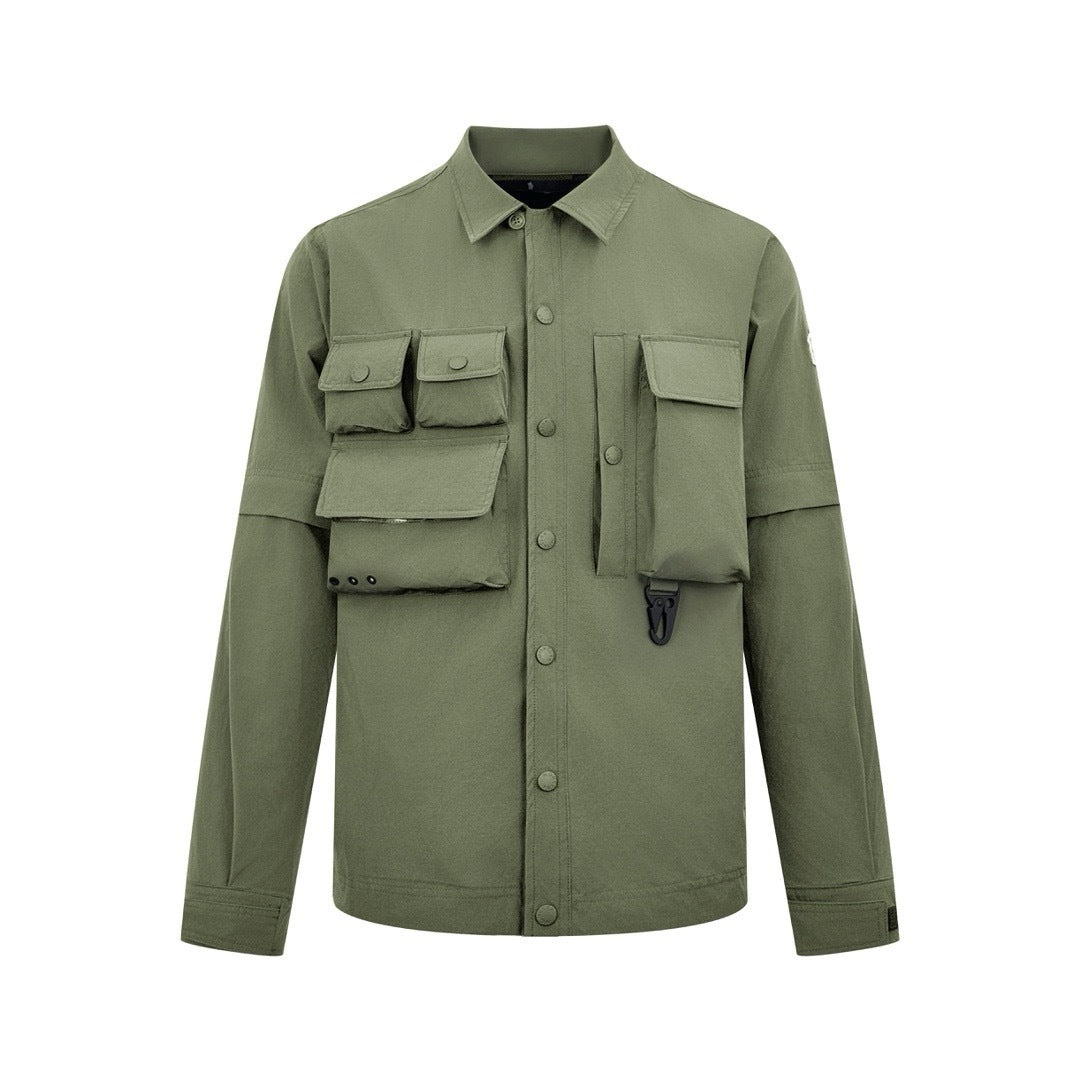 MONCLER GRENOBLE Men's Tatra Utility Overshirt