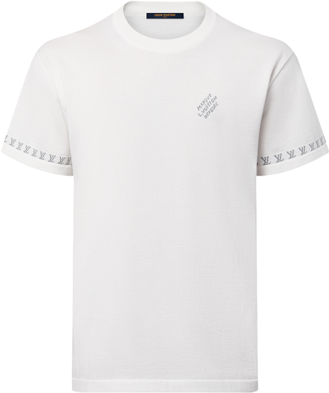 T shirt lv coton double face