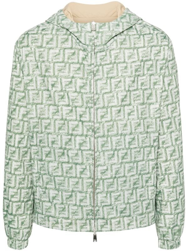 Fendi veste réversible à capuche