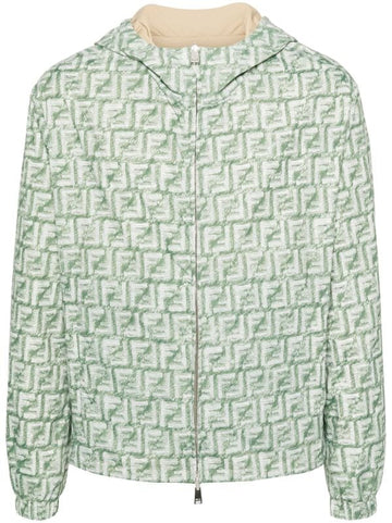 Fendi veste réversible à capuche