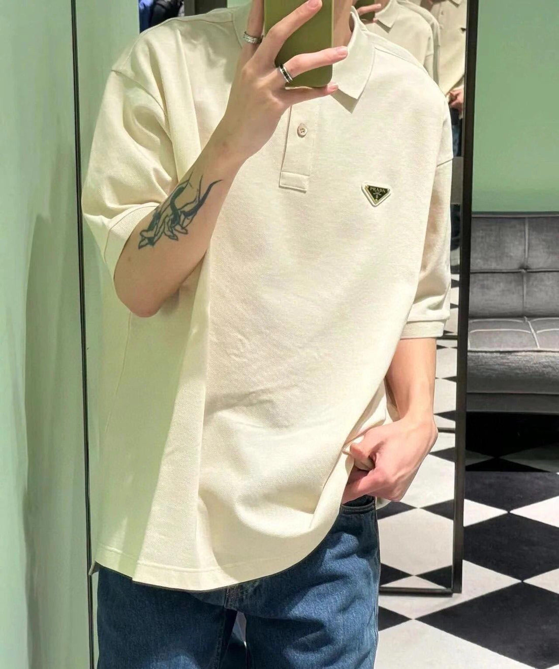 Polo Prada beige