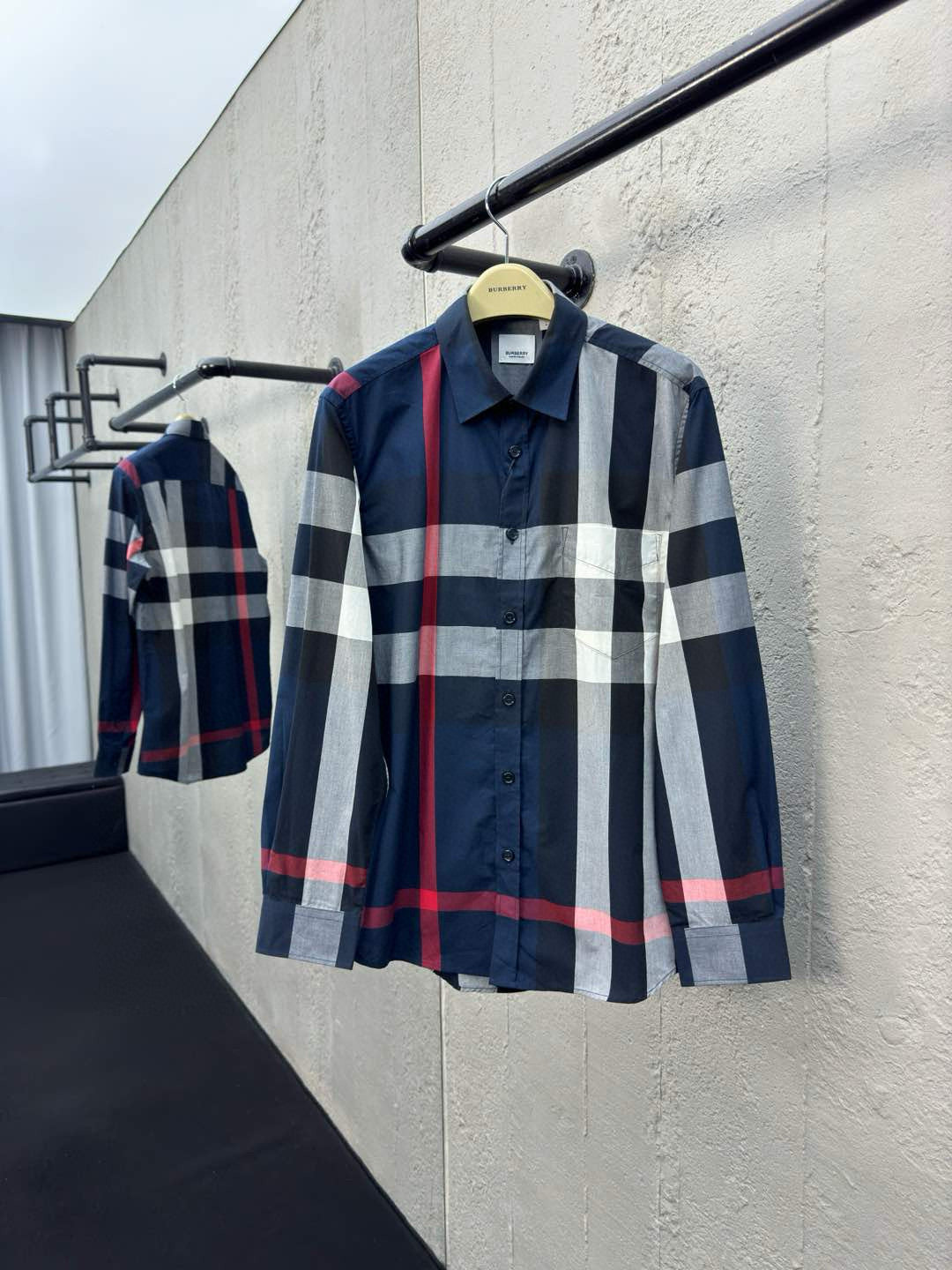 Chemise Burberry coton Check