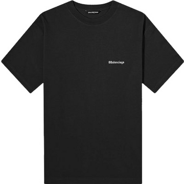T-SHIRT BALANCIAGA NOIR