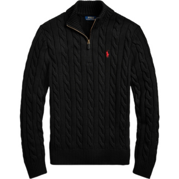 PULL RALPH BLACK ZIPPÉ