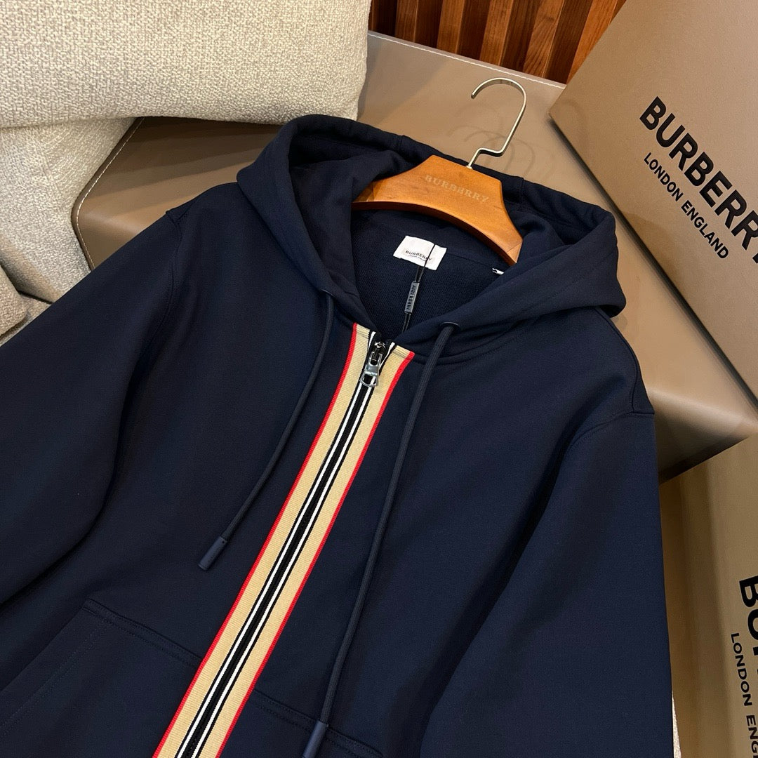 Burberry Icon Stripe Sweat à capuche