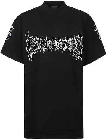 T-SHIRT BALANCIAGA NOIR