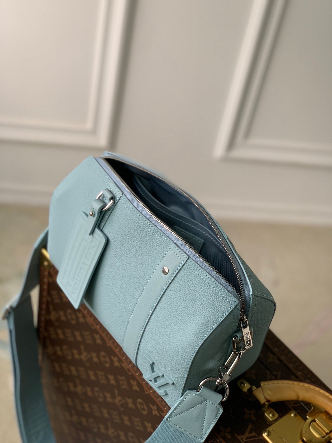 Sac keepall city bleu glacier facture 10/10