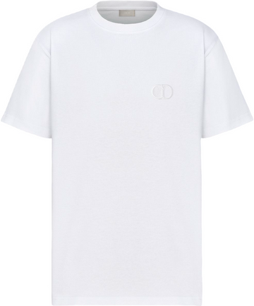T-shirt CD Icon, coupe relax blanc