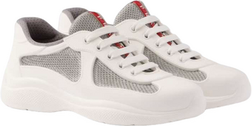 Sneakers Prada America´s Cup black Gomme & tissu bike 10/10