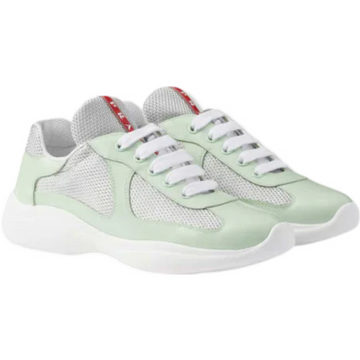 Sneakers Prada America´s Cup Green Pastels tissu bike lisse 10/10