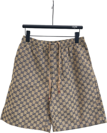 Short Gucci marron / bleu