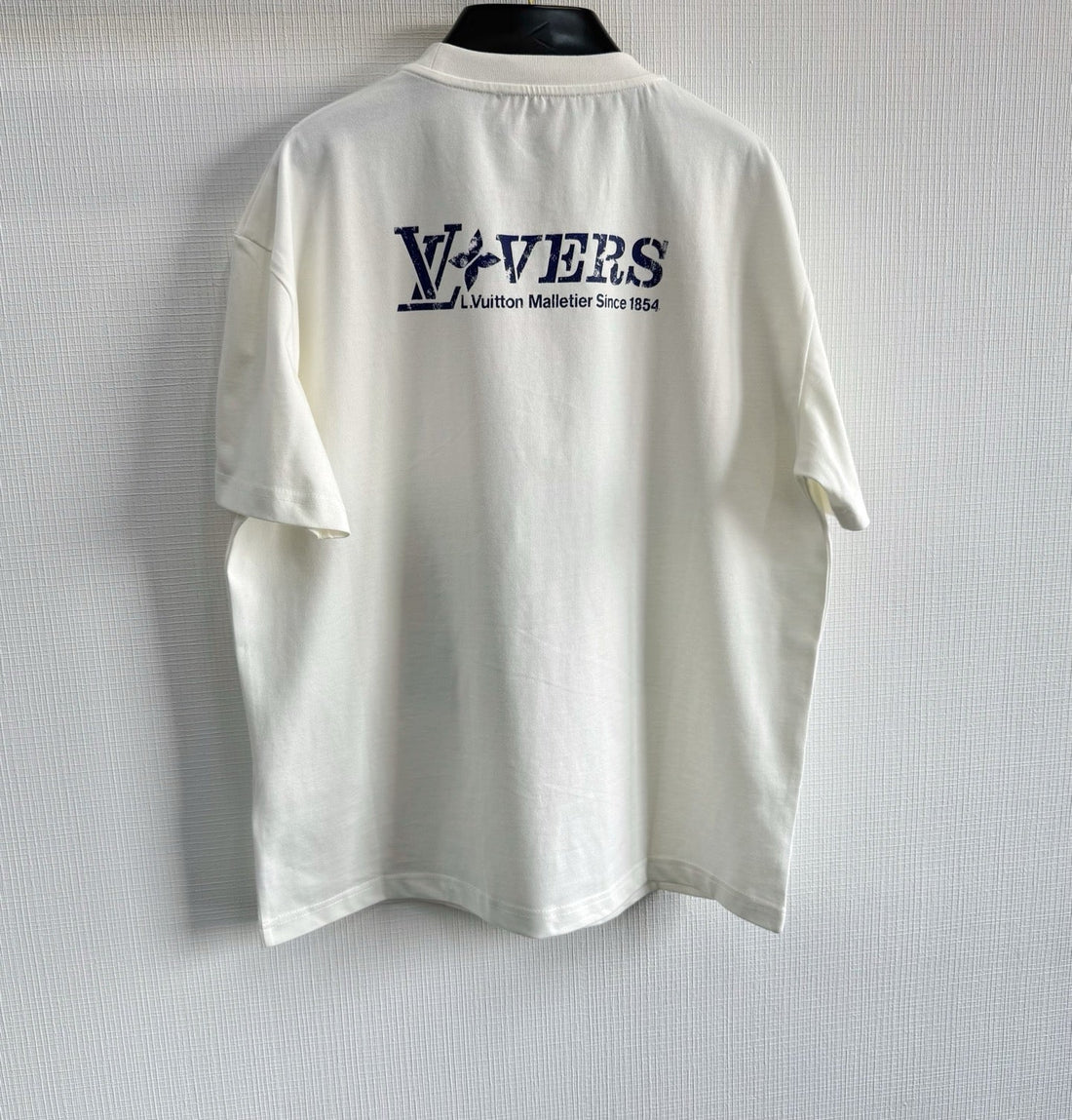 Tee-shirt lv  graphique ornementé en coton